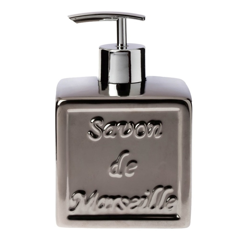 Дозатор для жидкого мыла Spirella Savon de Marseille White (4006081) - купить аксессуар для ванной Spirella Savon de Marseille White (4006081) по выгодной цене в интернет-магазине
